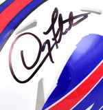 Doug Flutie Autographed Buffalo Bills Speed Mini Helmet-Beckett W Hologram