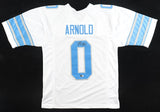 Terrion Arnold Signed Detroit Lions Jersey (Beckett) 2024 1st Round Pick /D.B.