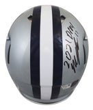 Cowboys Smith, Dorsett, Parsons, Prescott +1 Signed F/S Speed Proline Helmet BAS