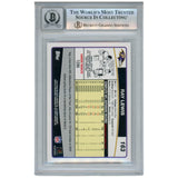 Ray Lewis Autographed 2006 Topps #163 Trading Card Beckett 52918