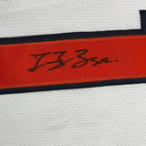 Framed Autographed/Signed Fran Brown 35x39 Syracuse White Jersey JSA COA
