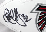 Jamal Anderson Autographed Atlanta Falcons Logo Football w/Insc.- JSA Witnessed