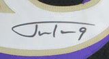 Justin Tucker Signed/Autographed Ravens Black Custom Jersey Beckett 164215