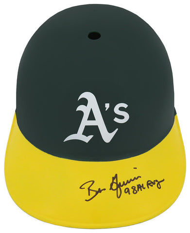 Ben Grieve Signed Oakland A's Souvenir Replica Batting Helmet w/98 ROY -(SS COA)