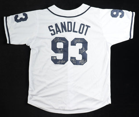 Signed Jersey by Seven Members of the 1993 Hit Film "The Sandlot" (Beckett)