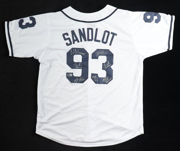 Signed Jersey by Seven Members of the 1993 Hit Film "The Sandlot" (Beckett)