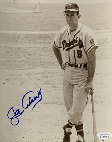 Milw Braves JOE ADCOCK (d) Signed 8x10 Photo #2 AUTO - '57 WS Champ - JSA