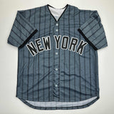 Autographed/Signed Mark Vientos New York CIty Connect Grey Jersey BAS COA