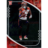 Tee Higgins Autographed Panini Absolute 190 Who Dey Trading Card Beckett 48920