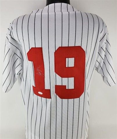 Joey Votto Signed Cincinnati Red Jersey (JSA COA) 2010 National League MVP Award