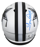 Cowboys Tony Dorsett Authentic Signed Rave Speed Mini Helmet BAS Witnessed