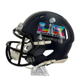 Jaxon Smith-Njigba Autographed Seattle SB LX Speed Mini Football Helmet-Fanatics