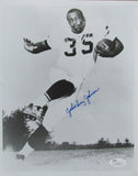 John Henry Johnson HOF Autographed 8x10 B/W Photo Steelers JSA 179628