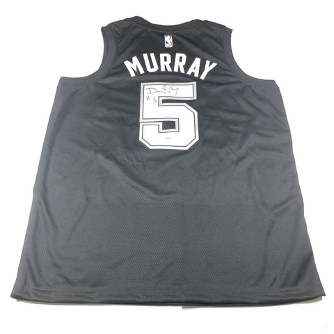 DeJounte Murray Signed Jersey PSA/DNA San Antonio Spurs Autographed