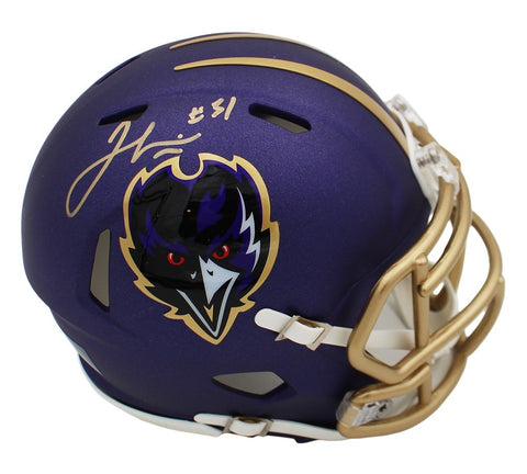 Jamal Lewis Signed Baltimore Ravens Speed Alternate NFL Mini Helmet