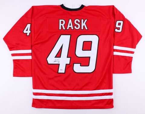 Victor Rask Signed Hurricanes Jersey (Becket COA) NHL Career 2010-present