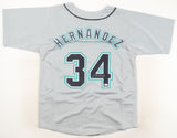 Felix Hernandez Signed Seattle Mariners Jersey (JSA COA) Perfect Game 08/15/2012