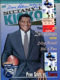 Dave Robinson Signed Magazine Penn State 9/13/1997 w/Ticket BAS 50717