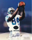 Herman Moore 1997 Leaf Signature 8x10 Authentic Autograph Detroit Lions 192851