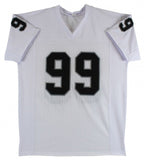 Warren Sapp Signed Oakland Raiders Jersey Inscribed "Raider Nation" (Beckett)