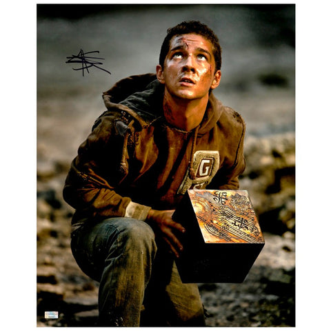 Shia LaBeouf Autographed 2007 Transformers Sam Witwicky AllSpark 16x20 Photo