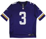 Vikings Jordan Addison Authentic Signed Purple Nike Limited Jersey BAS Witnessed