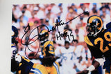 Eric Dickerson LA Rams Signed/Inscribed "HOF 99" 16x20 Photo Beckett 161611