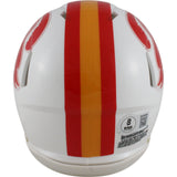 Mike Alstott Autographed/Signed Tampa Bay Bucaneers TB Mini Helmet Beckett 49113