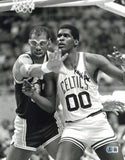 Robert Parish Autographed 11x14 Photo Boston Celtics Beckett BAS QR #SB30671
