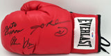 Boxing Greats Autographed Glove Leonard Hearns Duran Beckett PSA/DNA 5A17049