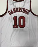 BOB DANDRIDGE Signed Custom Replica White Jersey AUTO - Milwaukee Bucks - BAS
