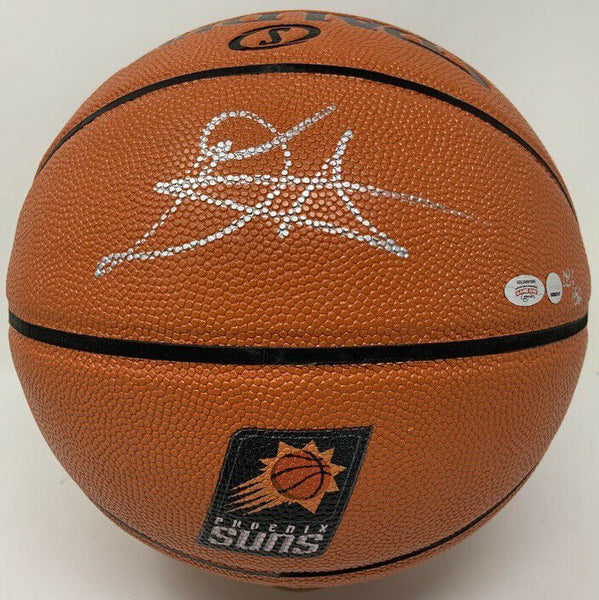 DEANDRE AYTON Autographed Phoenix Suns Logo Basketball GDL LE 18/50