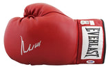 Muhammad Ali Authentic Signed Red Everlast Boxing Glove Autographed BAS #AE13636