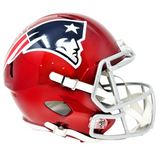 Randy Moss New England Patriots Signed Riddell Flash Speed Replica Helmet BAS
