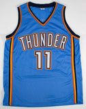 Isaiah Joe Signed Oklahoma City Thunder Jersey (JSA) 2020 NBA Draft Pk -Arkansas
