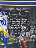 Cooper Kupp Autographed/5X Inscribed 16x20 LA Rams LE-1/22 Photo Fanatics COA