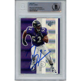 Ray Lewis Autographed/Signed 2005 Upper Deck SPx 7 Trading Card Beckett 47944