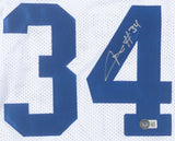 Oscar Tshiebwe Signed Kentucky Wildcats Jersey (Beckett) Indiana Pacers Big Man