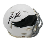 Jason Kelce Signed Philadelphia Eagles Speed Throwback 69-73 Mini Helmet