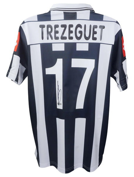 David Trezeguet Signed Juventus Lotto Authentic Jersey (Beckett) Striker