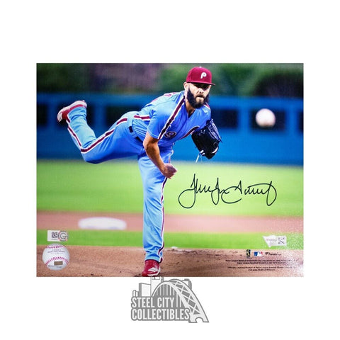 Jake Arrieta Autographed Philadelphia Phillies 8x10 Photo - Fanatics