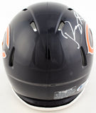 Roquan Smith Signed Bears Mini Helmet (Beckett COA) Chicago 2018 1st Round Pick