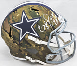 EZEKIEL ELLIOTT AUTOGRAPHED COWBOYS CAMO FULL SIZE SPEED HELMET FANATICS 215888