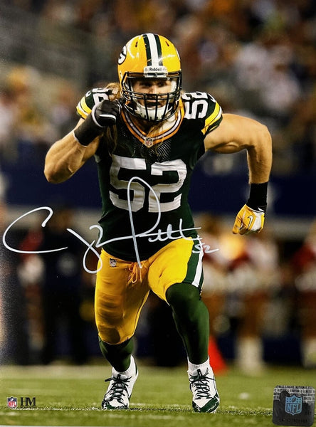 Packers Super Bowl Champ CLAY MATTHEWS Signed 8x10 Photo #6 AUTO