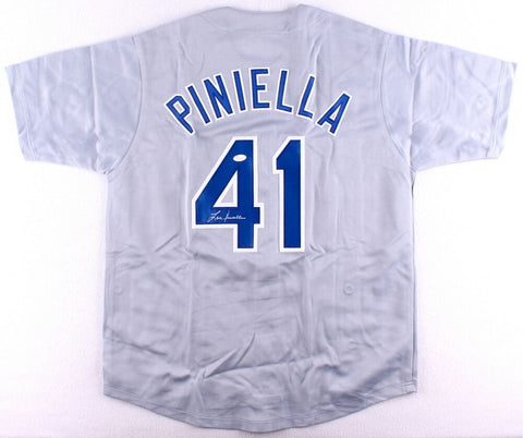 Lou Piniella Signed Cubs Jersey (JSA COA) Chicago Manager (2007-2010)