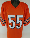 Lance Briggs Signed Chicago Bears Jersey (Beckett) 7xPro Bowl (2005-2011) L.B.