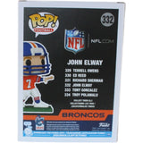 John Elway Autographed Denver Broncos Funko Pop! #332 Beckett Witness 55208