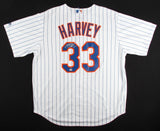 Matt Harvey Signed Mets Authentic Majestic Jersey ( LOJO COA ) Former N Y Ace