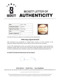 Giants Willie Mays Authentic Signed Leonard Coleman ONL Baseball BAS #AE64474