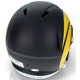 Davante Adams Autographed LA Rams Black Rivalries Speed FullSize Helmet JSA